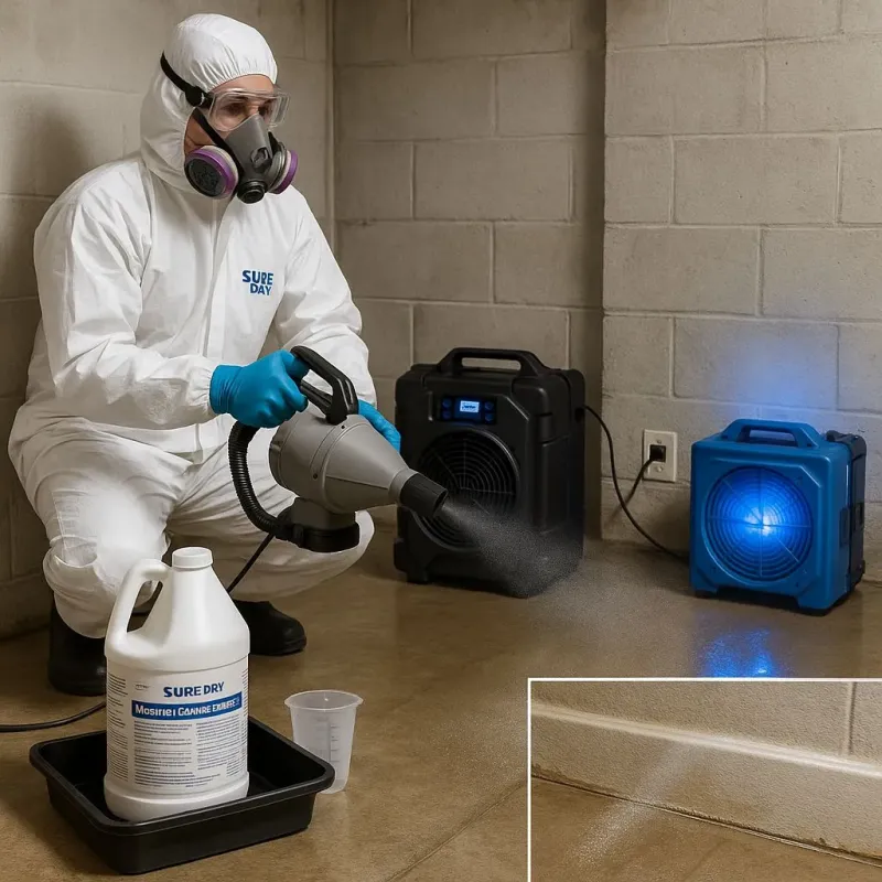 Sanitization and Odor Removal process in Vienna, VA