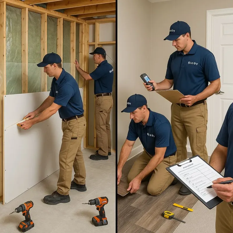 Repairs and Reconstruction process in Vienna, VA